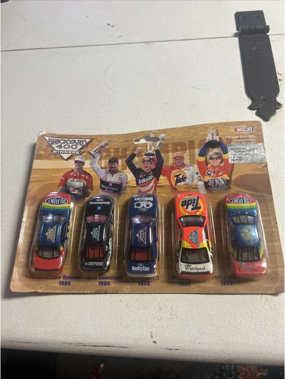 NASCAR Brickyard 400 Winners 5 Piece Set 1994 To 1998 Cars 1:64 Diecast